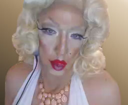Pic of Beautiful Transgender Girl Modeling Marilyn Redux